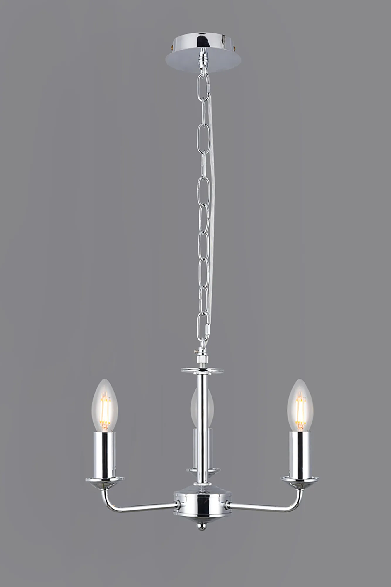 Banyan Pendant 3 Light Polished Chrome D0354  Deco Banyan